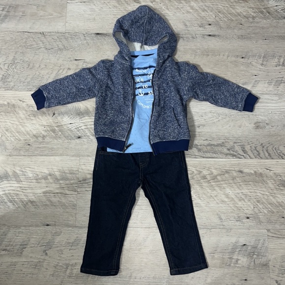 Nautica 3pc Set, Jeans/Jacket/ Shirt - Picture 1 of 8